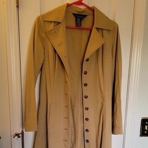J. Peterman cotton swing coat. Size 10